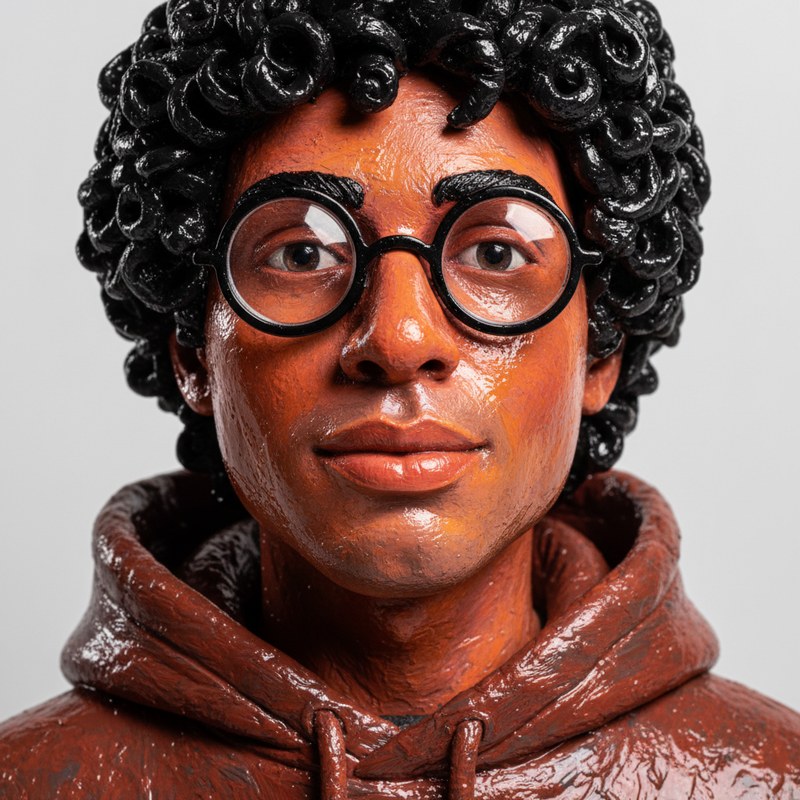 Marco — clay portrait
