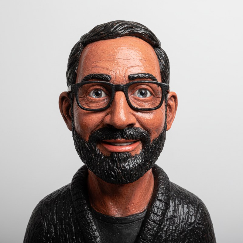 Henrik — clay portrait