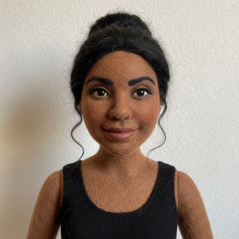 Jade — clay portrait